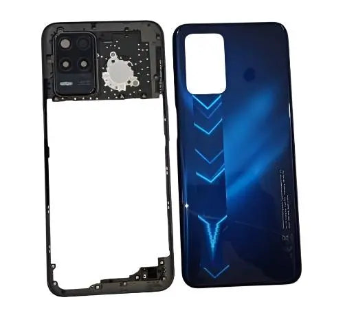 Battery Door Back Panel Housing for Realme Narzo 30 5G : Blue Zeespares
