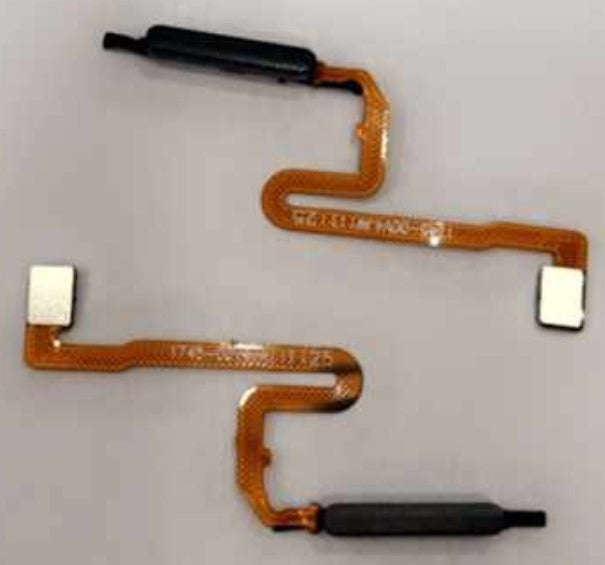 Mozomart Fingerprint Sensor Flex Cable for Redmi Note 10 Pro Black