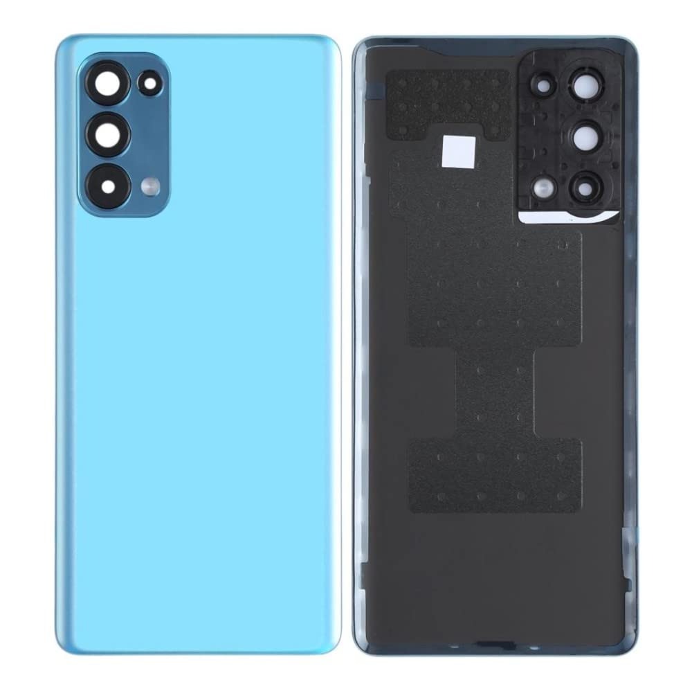 Mozomart Battery Door Back Panel Housing for Reno 5 Pro 5G : Blue