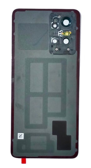 Mozomart Back Panel with Camera Lens for Oppo Reno 7 Pro : Matte Black