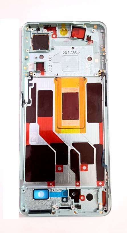 Mozomart Lcd Display Middle Frame for Oppo Reno 8 Pro Blue