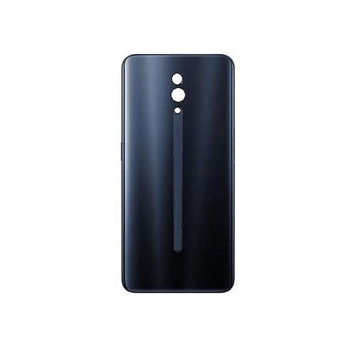 Mozomart Back Panel Glass for Oppo Reno : Black