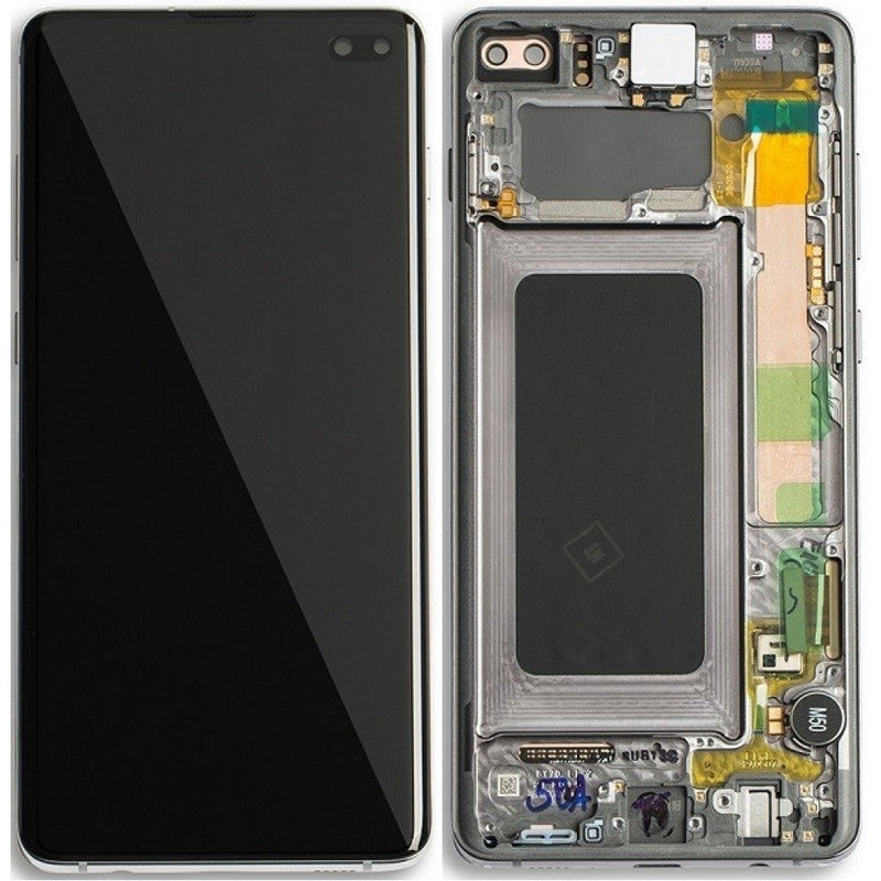 Lcd Display Folder Combo for Samsung Galaxy S10 Plus(With Frame)