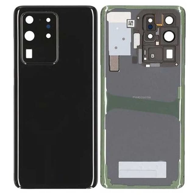 Mozomart Back Panel Housing Body for Samsung Galaxy S20 Ultra Black