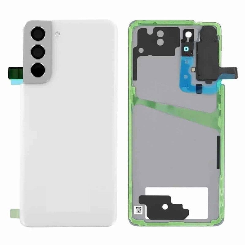 Mozomart Back Panel Housing Body for Samsung Galaxy S21 White