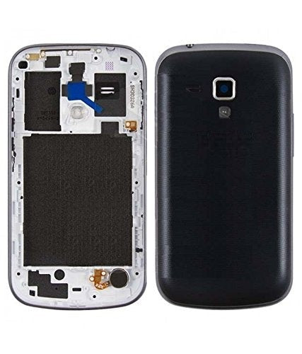 Mozomart Back Panel Housing Body for Samsung Galaxy S Duos Black