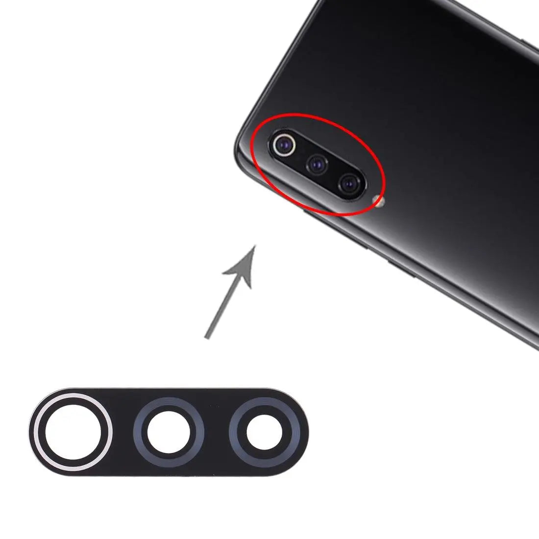 Xiaomi Mi Redmi 9 Prime Camera Glass Lens 