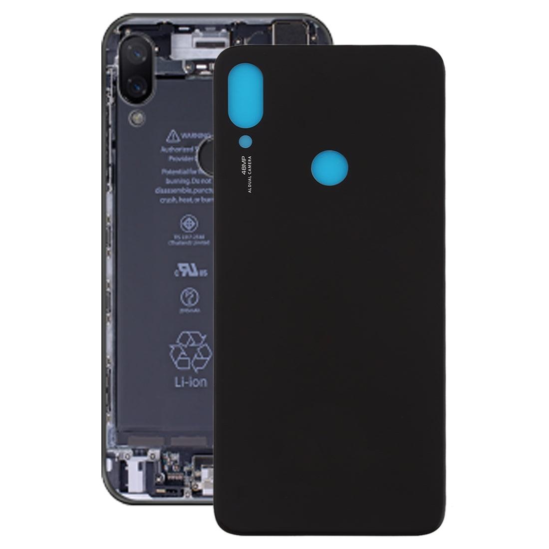 Mozomart Battery Door Back Panel Housing for Xiaomi Mi Note 7 : Black - Zeespares.in