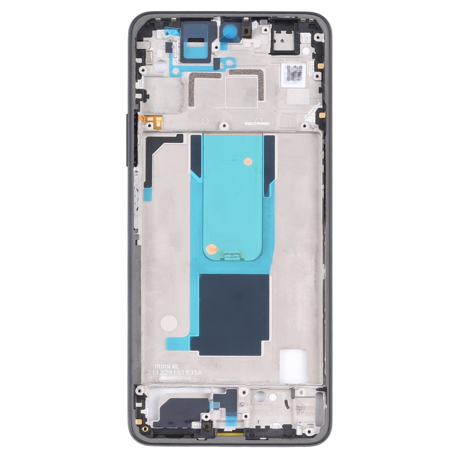 Lcd Display Middle Frame for Xiaomi 11i Hypercharge Black Zeespares