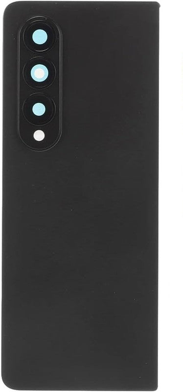 Back Panel Glass With Camera Lens for Samsung Galaxy Z Fold 4 (Phantom Black)  Zeespares