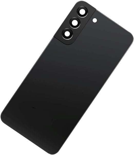 Back Panel Glass With Camera Lens for Samsung Galaxy S22 (5G) Care OG Black Zeespares