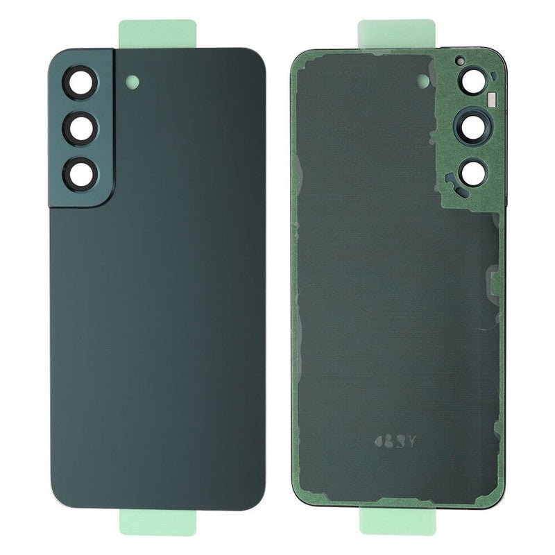 Back Panel Glass With Camera Lens for Samsung Galaxy S22 (5G) Care OG Green Zeespares
