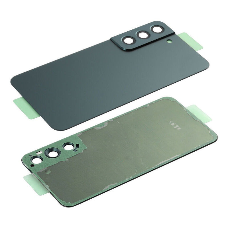Back Panel Glass With Camera Lens for Samsung Galaxy S22 (5G) Care OG Green Zeespares