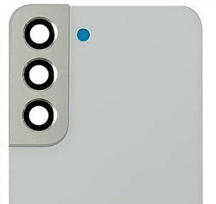 Back Panel Glass With Camera Lens for Samsung Galaxy S22 (5G) White