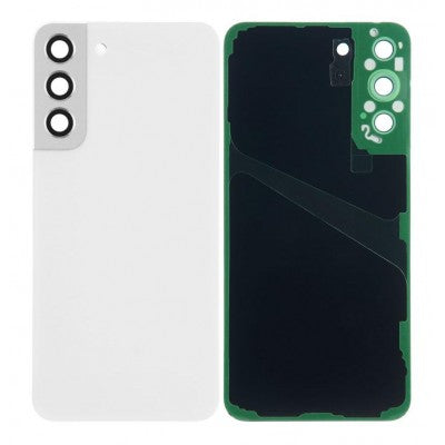 Back Panel Glass With Camera Lens for Samsung Galaxy S22 Plus Phantom White