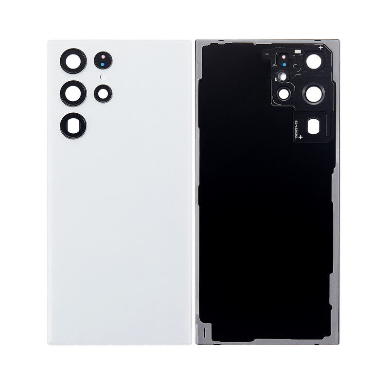 SPAREWARE® Back Panel For Samsung Galaxy S22 Ultra -White (100% ORIGNAL)