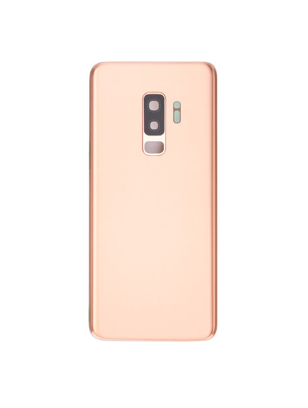 Back Panel Glass With Camera Lens for Samsung Galaxy S9 Plus Sunrise Gold