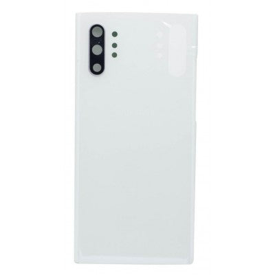 Back Panel Glass With Camera Lens for Samsung Galaxy Note 10 Plus Aura White