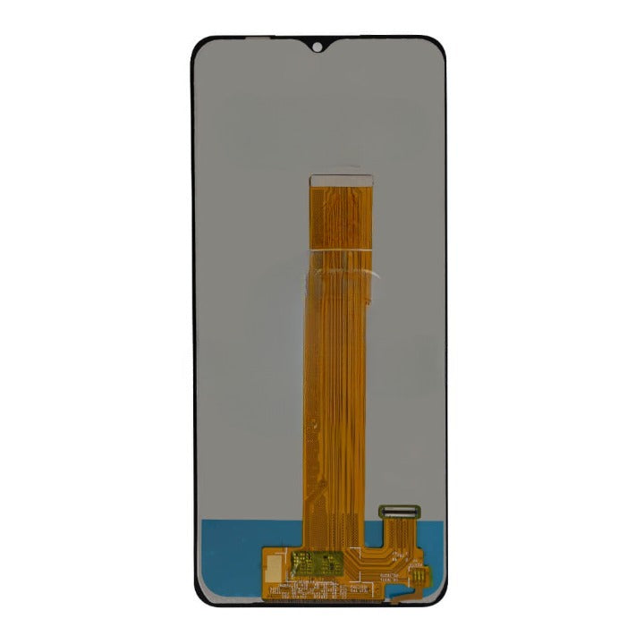 Mozomart Lcd Display Combo Folder for Samsung A12 Black