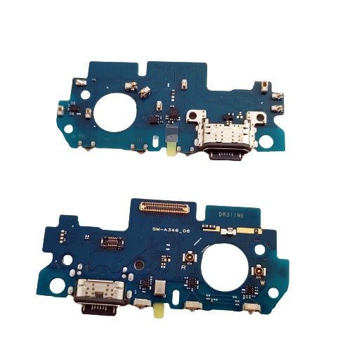 Mozomart Charging Port Connector Board Flex for Samsung Galaxy  A34