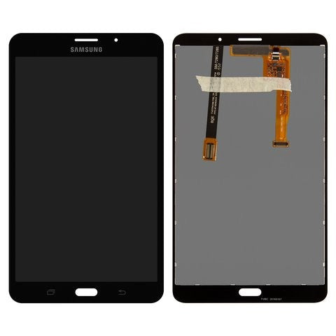 Mozomart Lcd Display Combo Folder for Samsung Galaxy Tab A 7.0 (2016) LTE (SM-T285) : Black