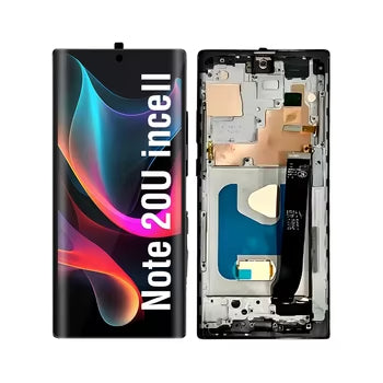 Lcd Display Combo Folder with Frame for Samsung Galaxy Note 20 Ultra Black