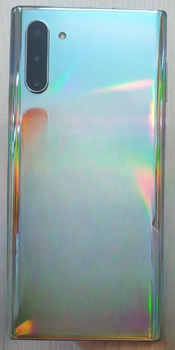 Back Panel Glass With Camera Lens for Samsung Galaxy Note 10 (5G) Aura Glow