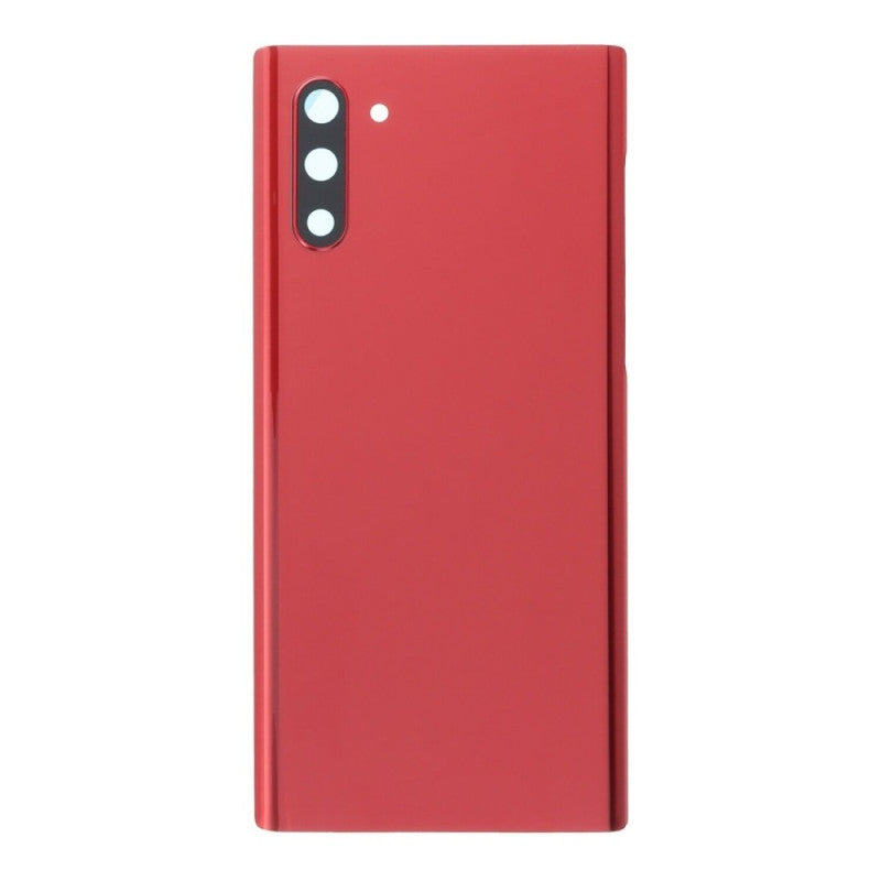 Back Panel Glass With Camera Lens for Samsung Galaxy Note 10 (5G) Aura Red