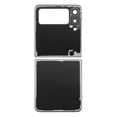 Back Panel Glass With Camera Lens for Samsung Galaxy Z Flip 4 Blue