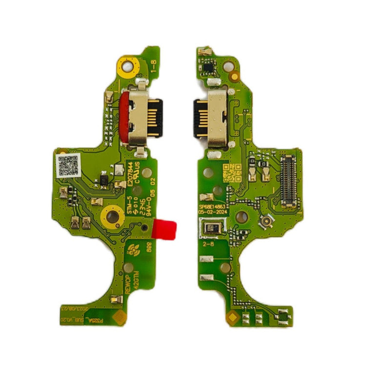 SPAREWARE Usb Charging Port Charging Pcb Connector Flex Cable Compatible For Motorola G24 Power