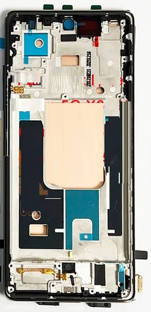 Infinix Note 40 pro plus 5G Lcd Frame Middle Chessis