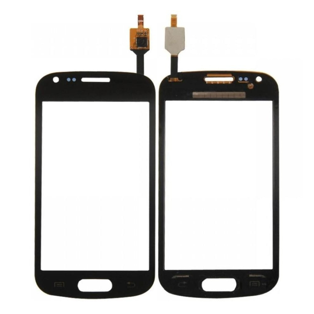 Touch Screen Front Glass for Samsung Galaxy S Duos 2 Black