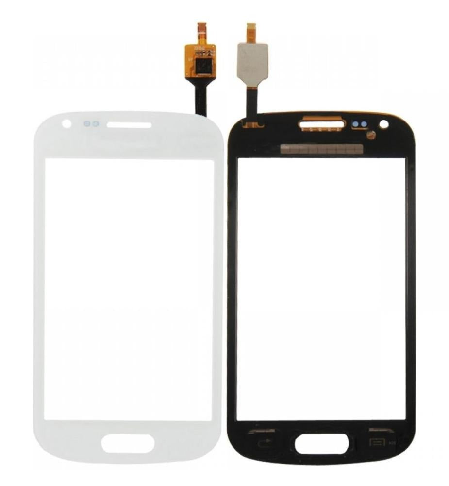 Touch Screen Front Glass for Samsung Galaxy S Duos 2 White