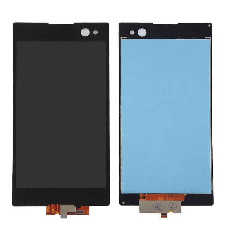 Lcd Display Folder Combo for SONY C3 Black