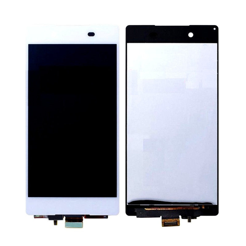 Lcd Display Folder Combo for SONY Z4 White