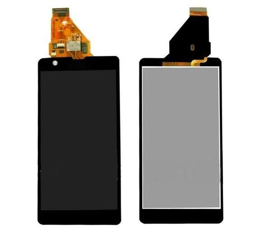 Lcd Display Folder Combo for SONY ZR Black