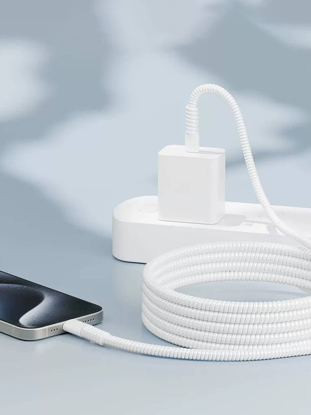 Spiral Cable Protector (Multicolor) – Universal Wire Saver for All Devices