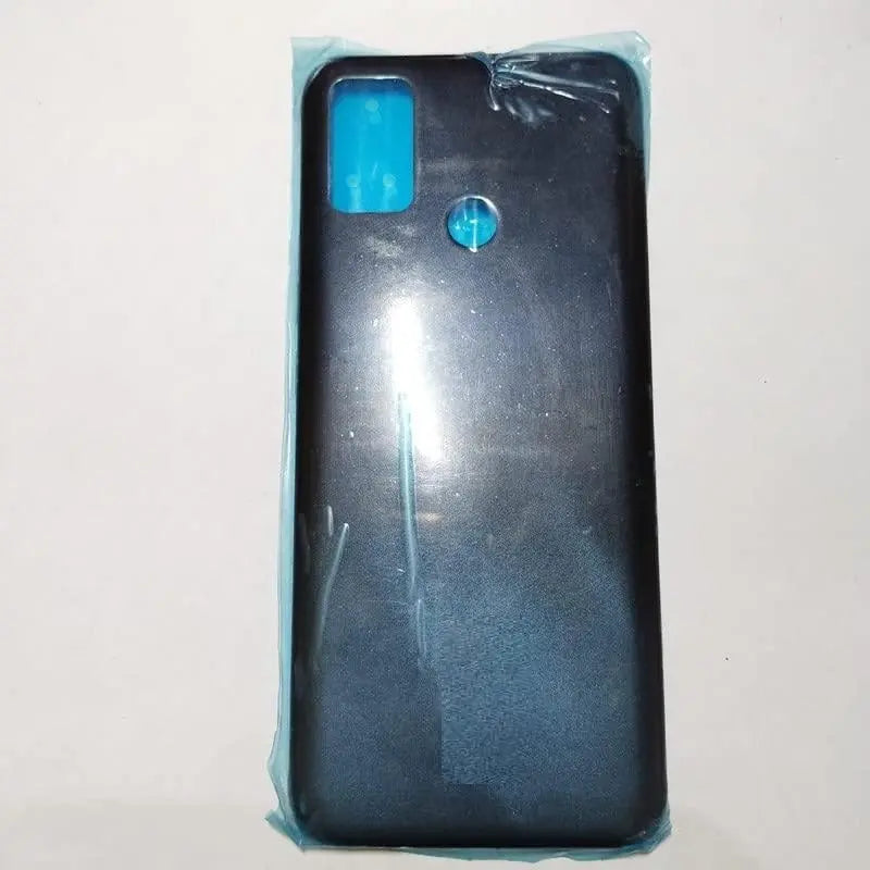Mozomart Battery Door Back Panel Housing for Tecno Spark 6 Air (KE6J) : Black Mozomart