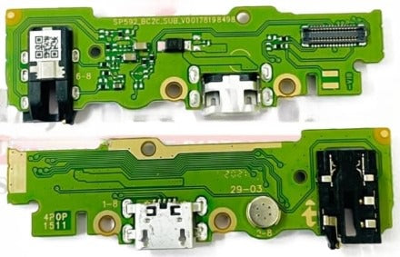 Mozomart Charging Port Connector Board Flex for Tecno Pop 4