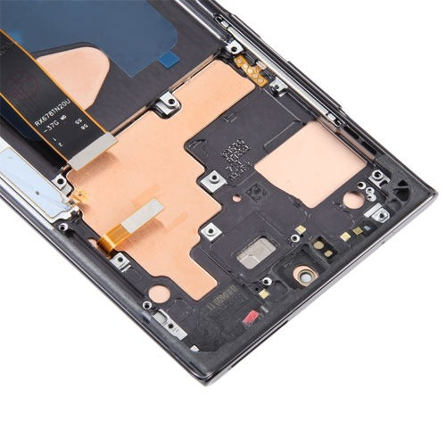 Lcd Display Combo Folder With Frame for Samsung Galaxy Note 20 Ultra OLED (Black)