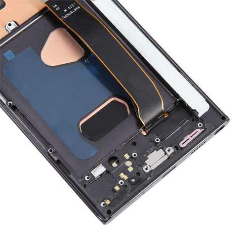 Lcd Display Combo Folder With Frame for Samsung Galaxy Note 20 Ultra OLED (Black)