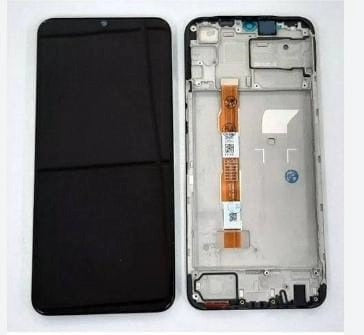 Lcd Display Folder Combo for Vivo Y15s(With Frame)