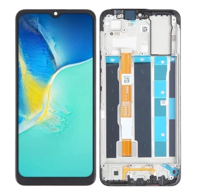 Lcd Display Folder Combo for Vivo Y27 5G (With Frame)