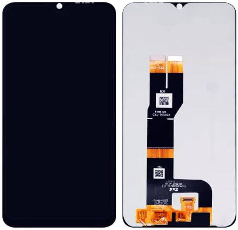 Lcd Display Folder Combo for Vivo Y02 Black