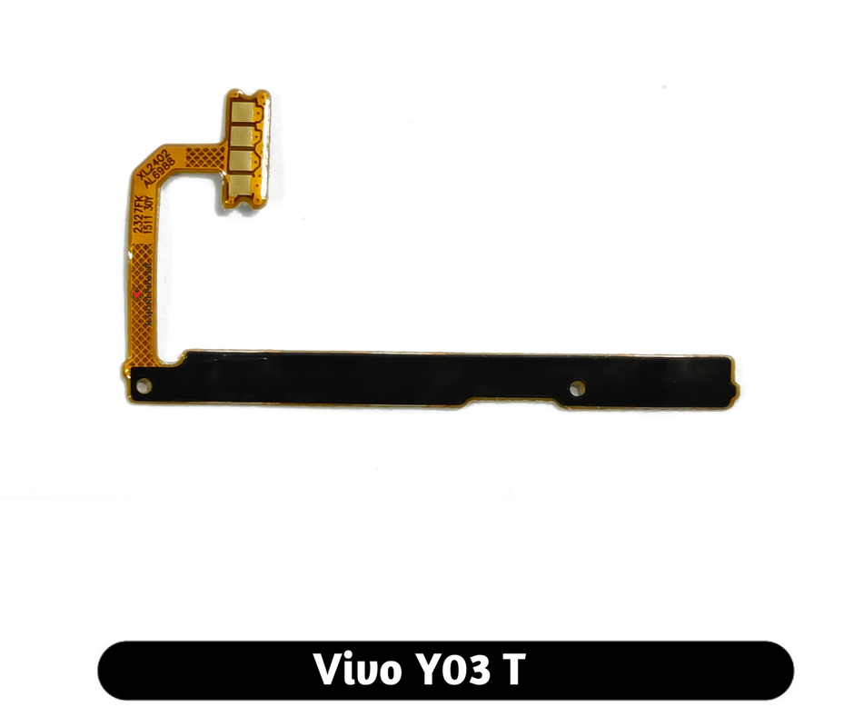 Vivo Y03 T Power Volume Button Flex by Zeespares.in