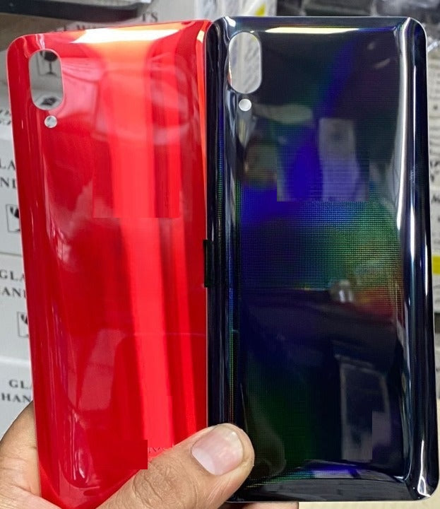 Mozomart Back Panel Glass for Vivo Nex : Blue