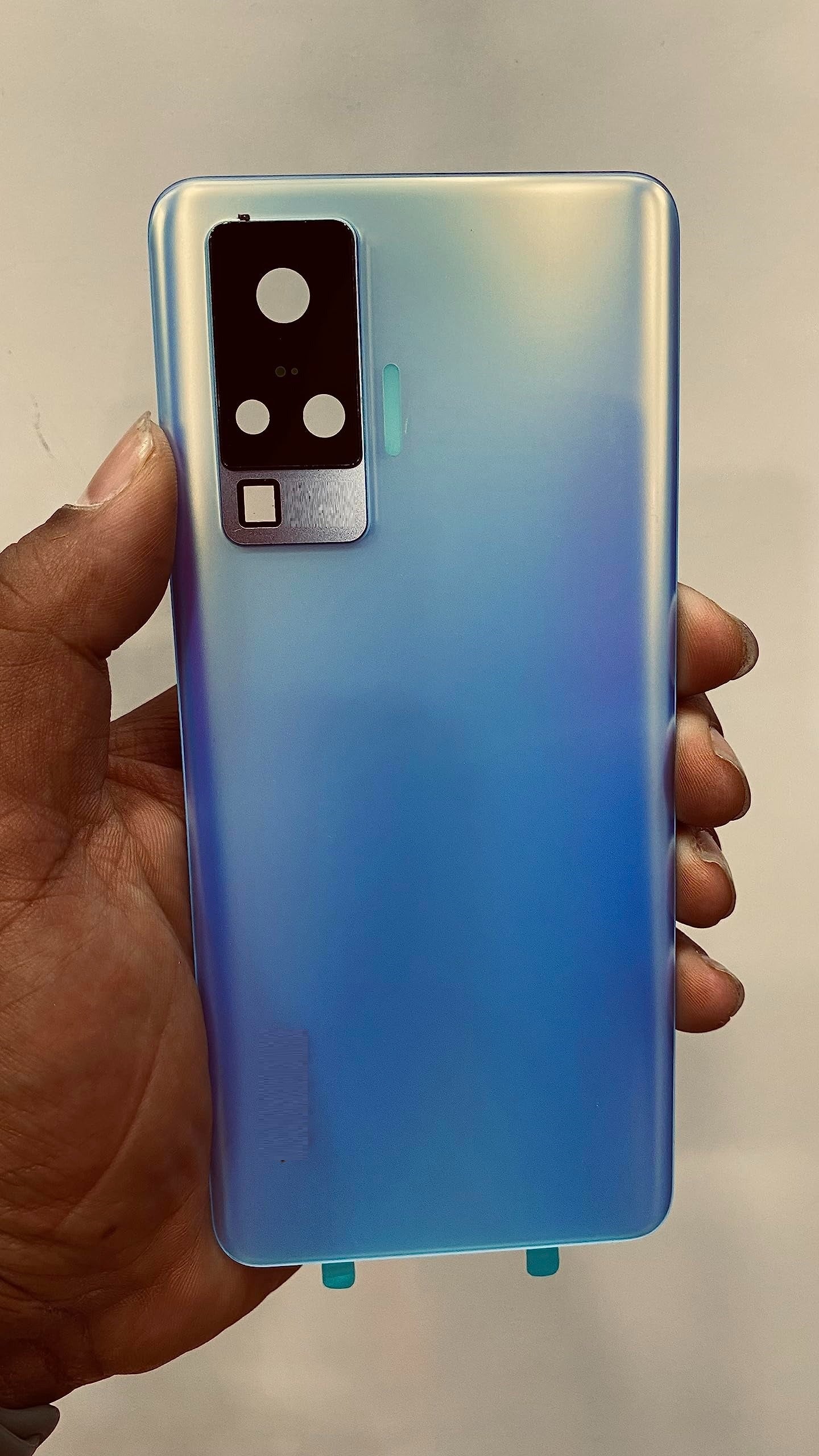 Back Panel with Camera Lens for Vivo X50 Pro Blue Mozomart