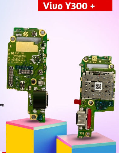 Vivo Y300 Plus Charging Port Connector Board Flex by Zeespares.in