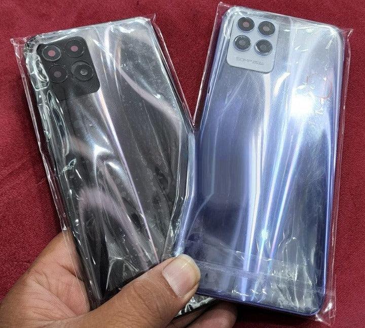 Mozomart Back Panel Housing for Realme 8i : Purple