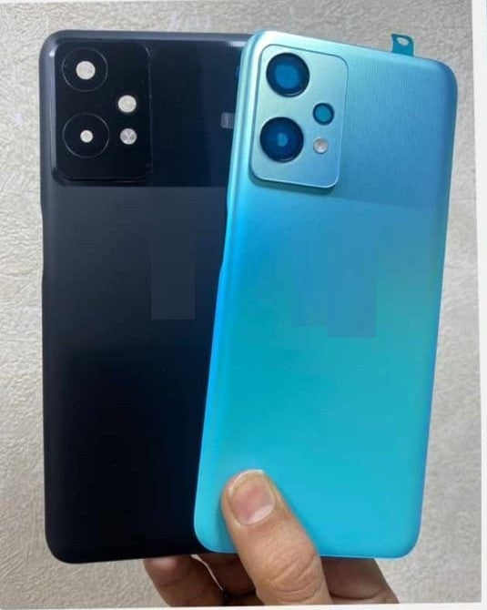 Mozomart Back Panel with Camera Lens for Oneplus Nord CE Lite Blue